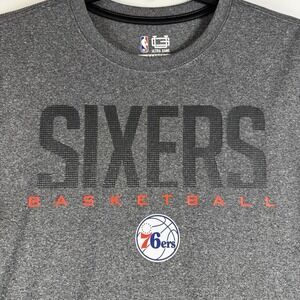 NBA Philadelphia 76ers Basketball Ultra Game Performance TShirt Men's Size XL